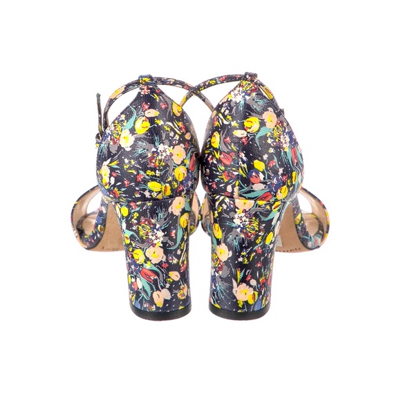 L.K. Bennett London Helena Floral Leather Shoes Made in Italy Like New in Box 36 - Picture 4 of 6